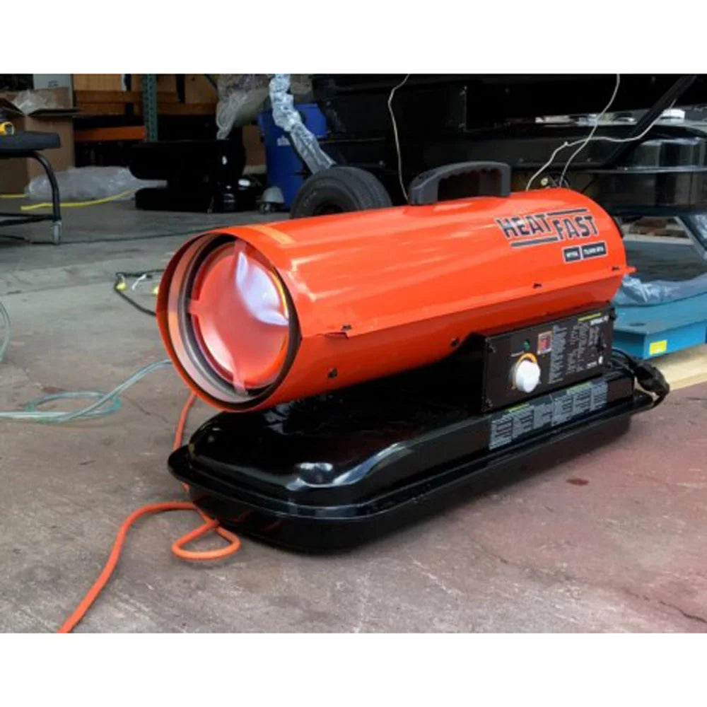 215,000 BTU Forced Air Kerosene Heater With Thermostat G15735