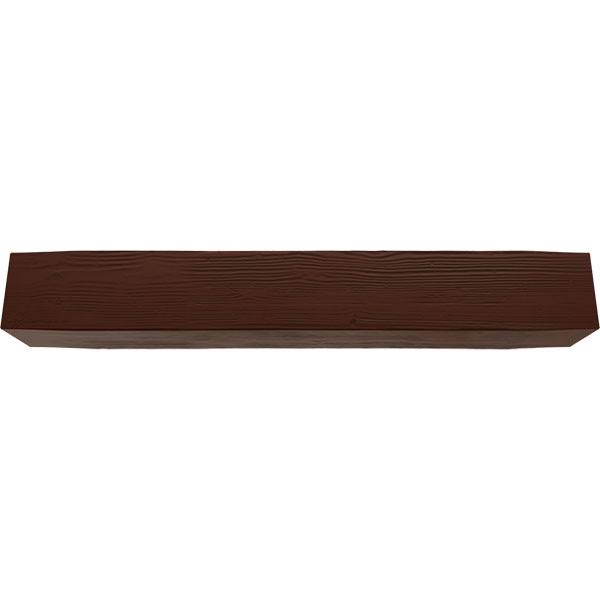 Sandblasted Faux Wood Fireplace Mantel, Natural Pecan E3851