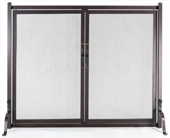 Fireplace Screen with Doors P2634
