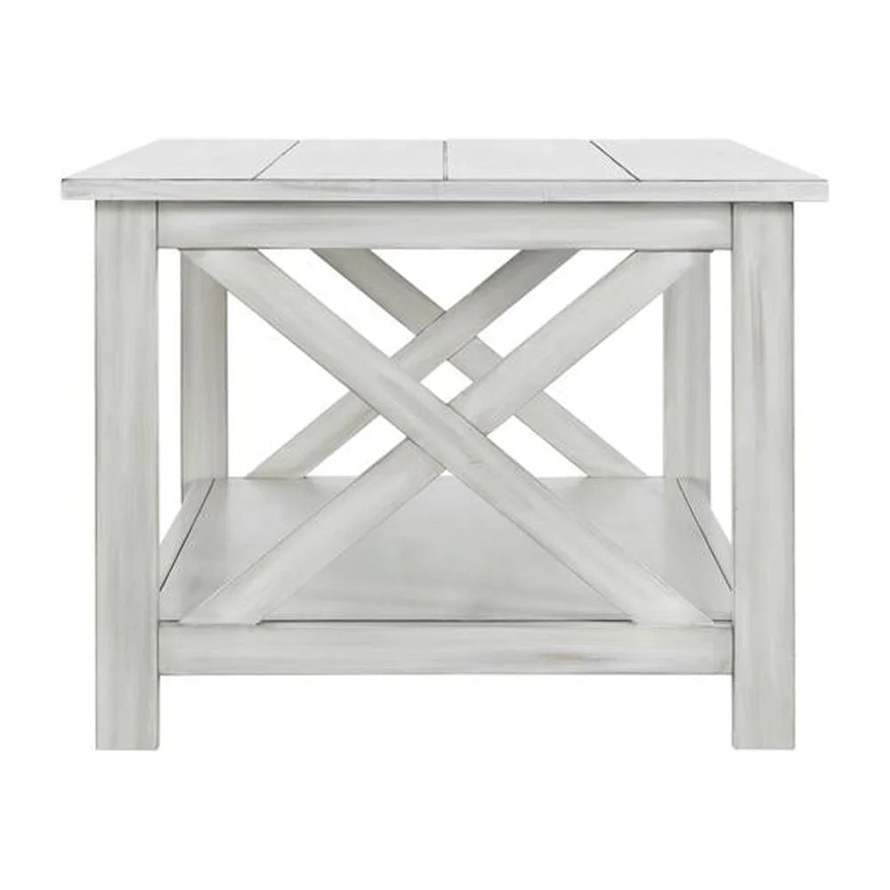 Antique White Coffee Table S163