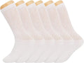 Diabetic Crew Socks for Men Seamless Loose Fit Non Binding Top R8639