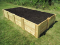 Cedar Raised Garden Bed 4 ft. x 8 ft. x 16.5 in. X92249