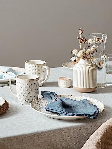 12 PCS Ceramic Dinnerware Set Arctic White M272100
