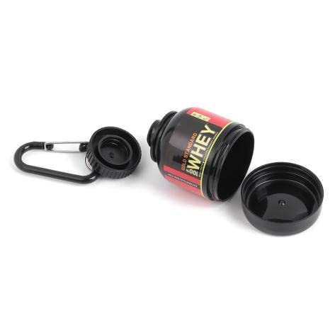 Protein Powder Container with Durable Key-Chain Portable to-Go Container (2) J515