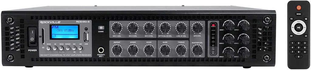 6 Zone Home Audio System with 14 Ceiling Speakers U1363
