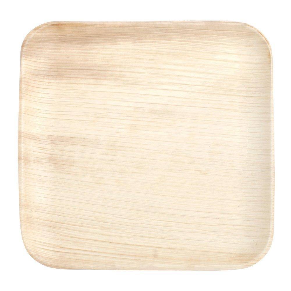 6x22 Square Palm Leaf Plate 100-ct Case L25134