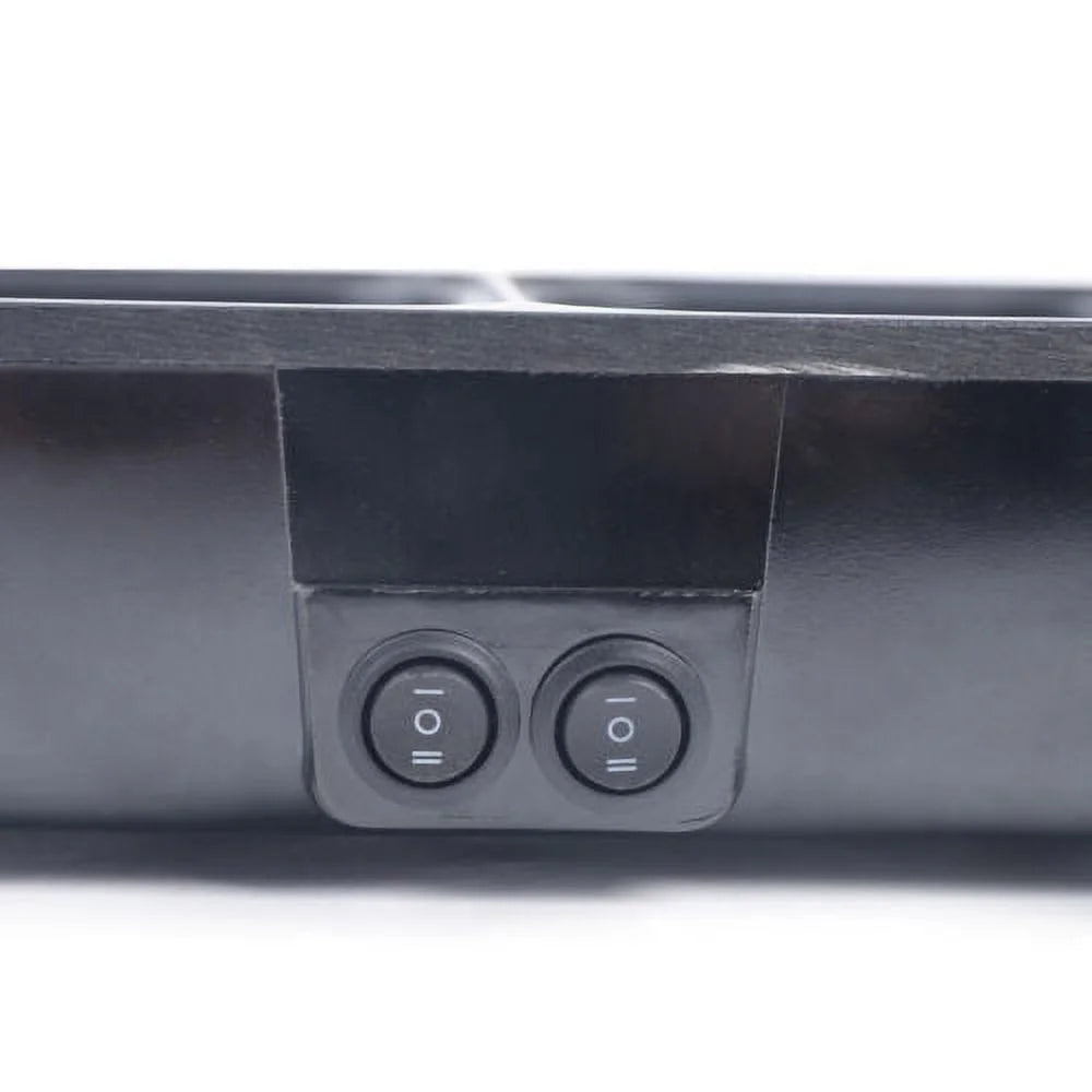 1200W Portable 2 in 1 Hot Pot Barbecue Grill Non-Stick Pan Y805