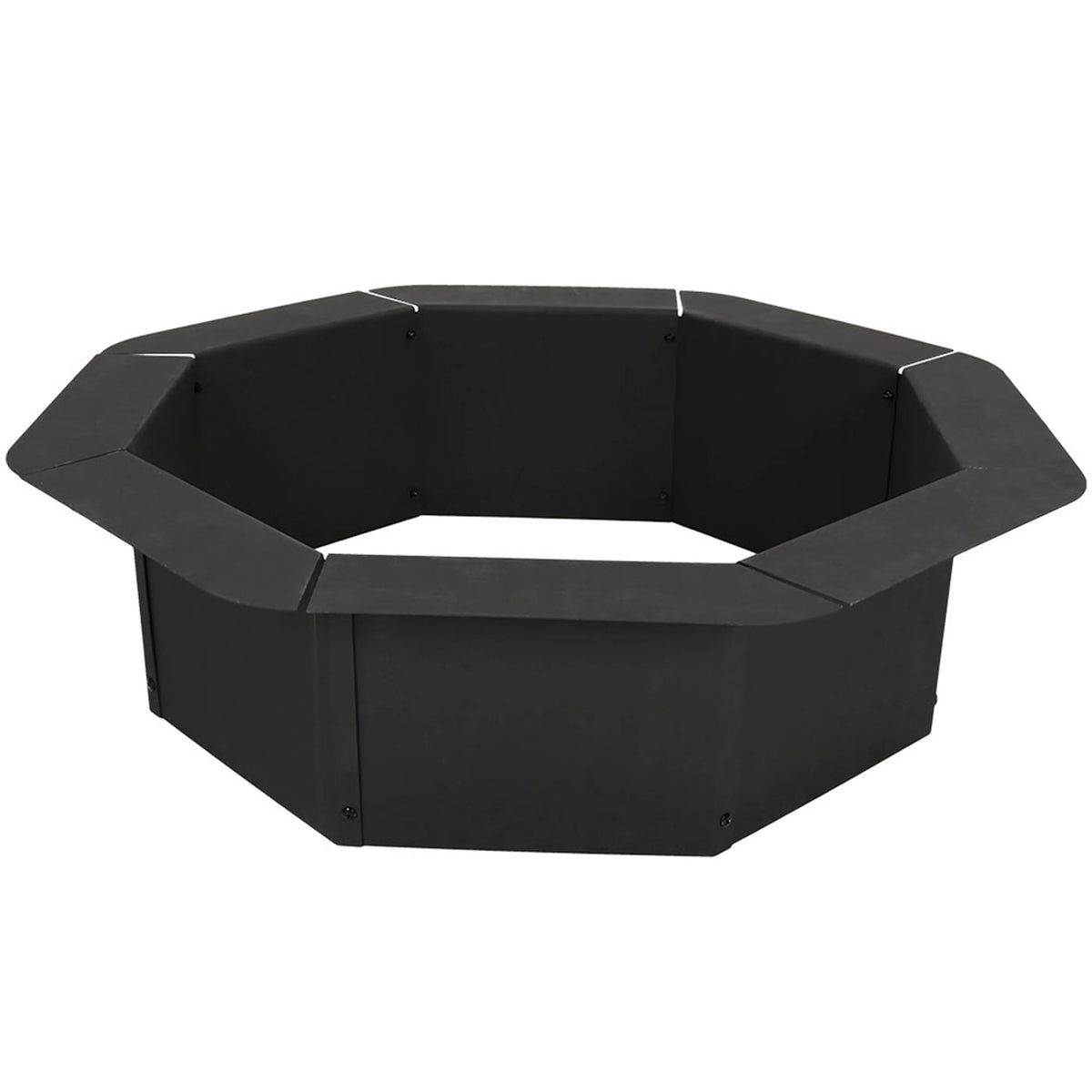 Octagon Heavy-Duty Steel Fire Pit Ring - 30" Inside Diameter T53081