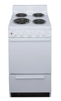 20" Freestanding Coil Electric Range White C549