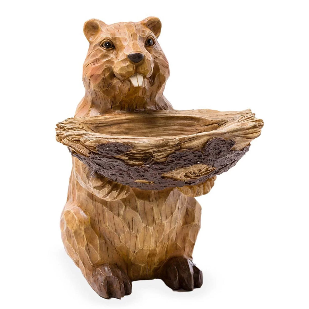 Carved Resin Birdbath Z97748