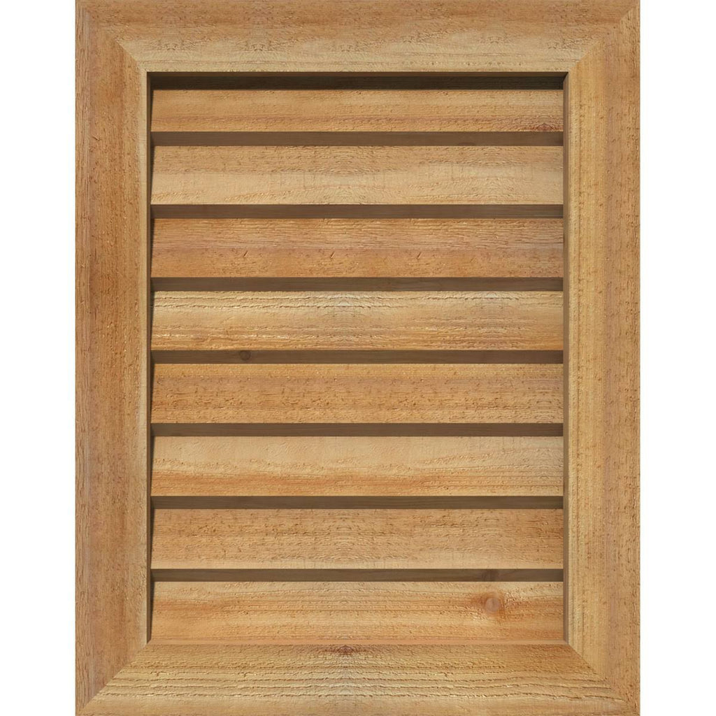 20x22W x 16x22H Unfinished Non-Functional Vertical Gable Vent E393384