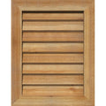 20x22W x 16x22H Unfinished Non-Functional Vertical Gable Vent E393384