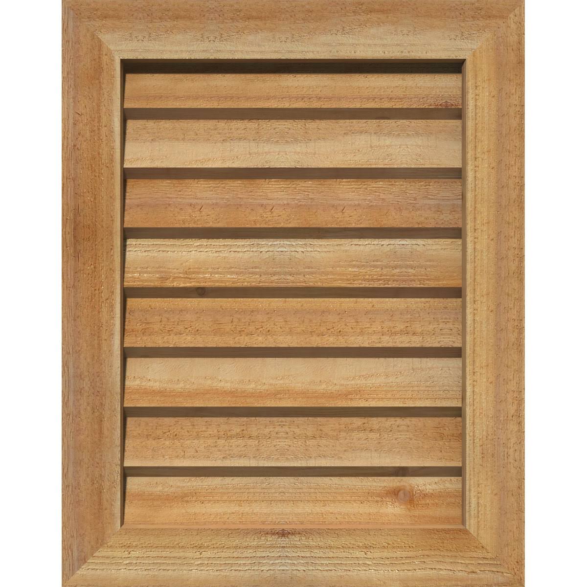 20x22W x 16x22H Unfinished Non-Functional Vertical Gable Vent E393384