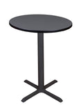 Grey Round Cafe Table I312