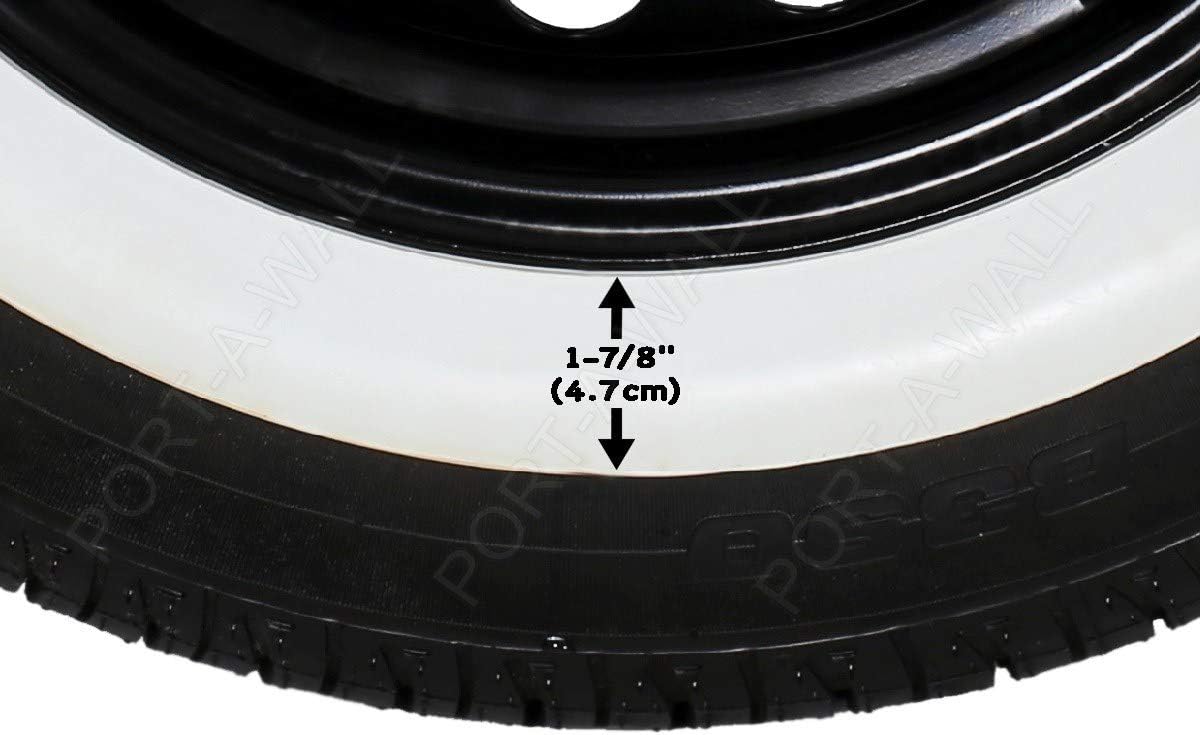 4 pcs White Wall Tires for R14 E807