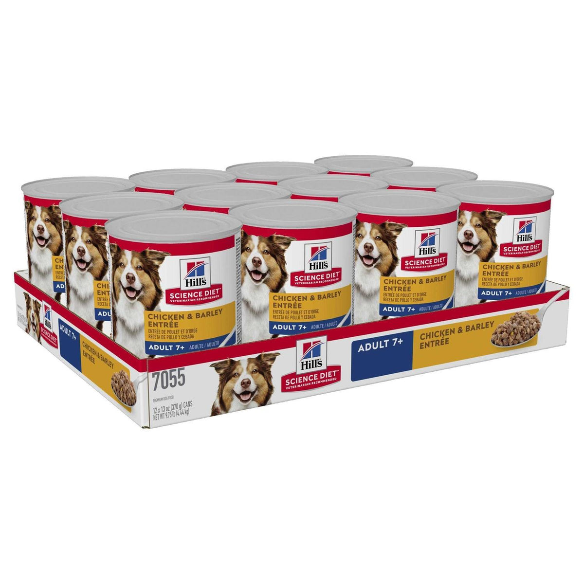 Adult 7+ Beef & Barley Entree Dog Food C5427