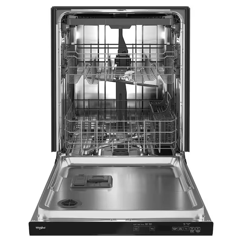 Black Built-In Tall Tub Dishwasher with Third Level Rack E817670