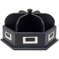 Black Wood Desk Carousel G820