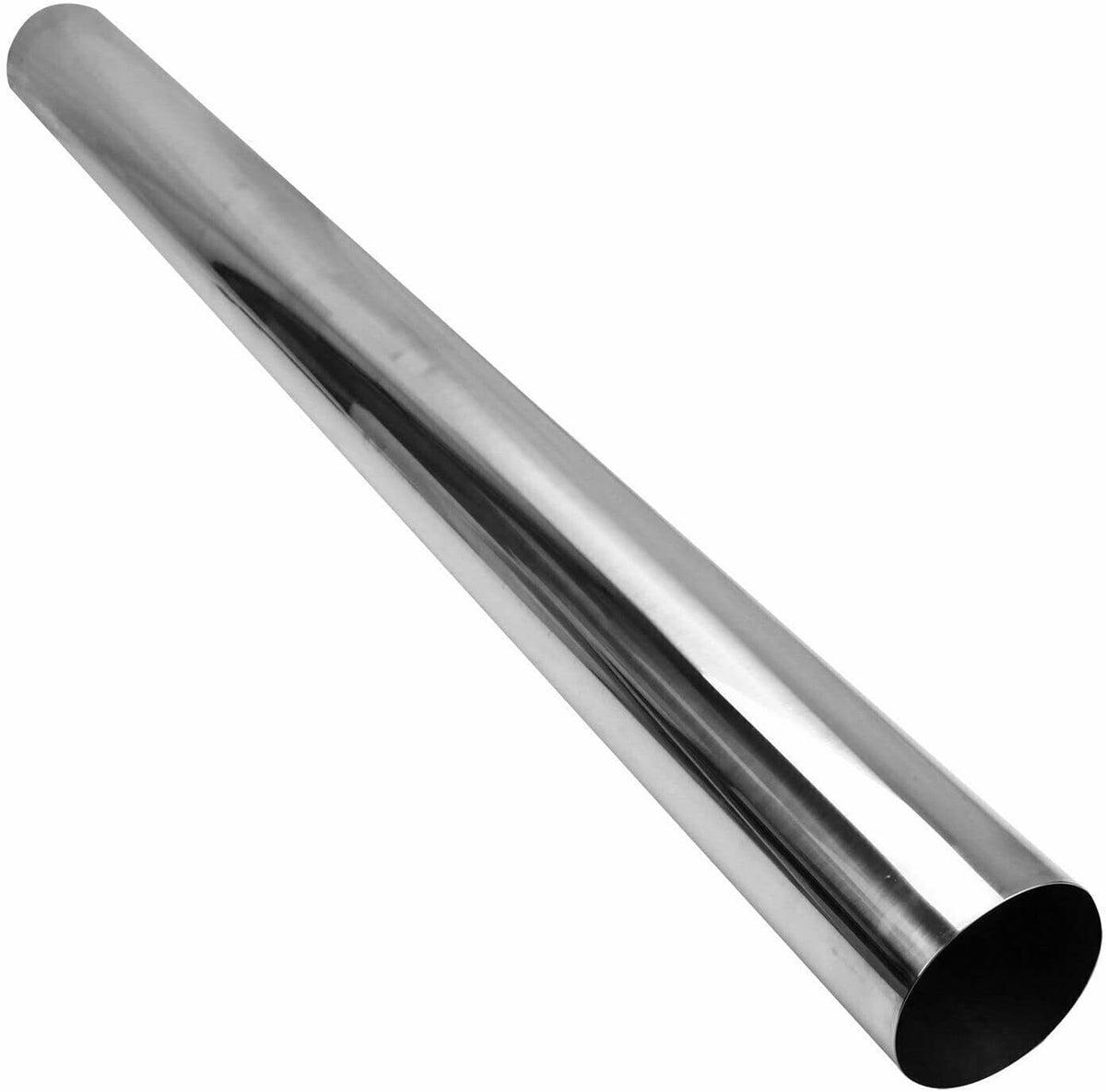 2.5'' OD T-304 Stainless Steel Exhaust Pipe Tubing 4ft. Long Pack of 2 K480