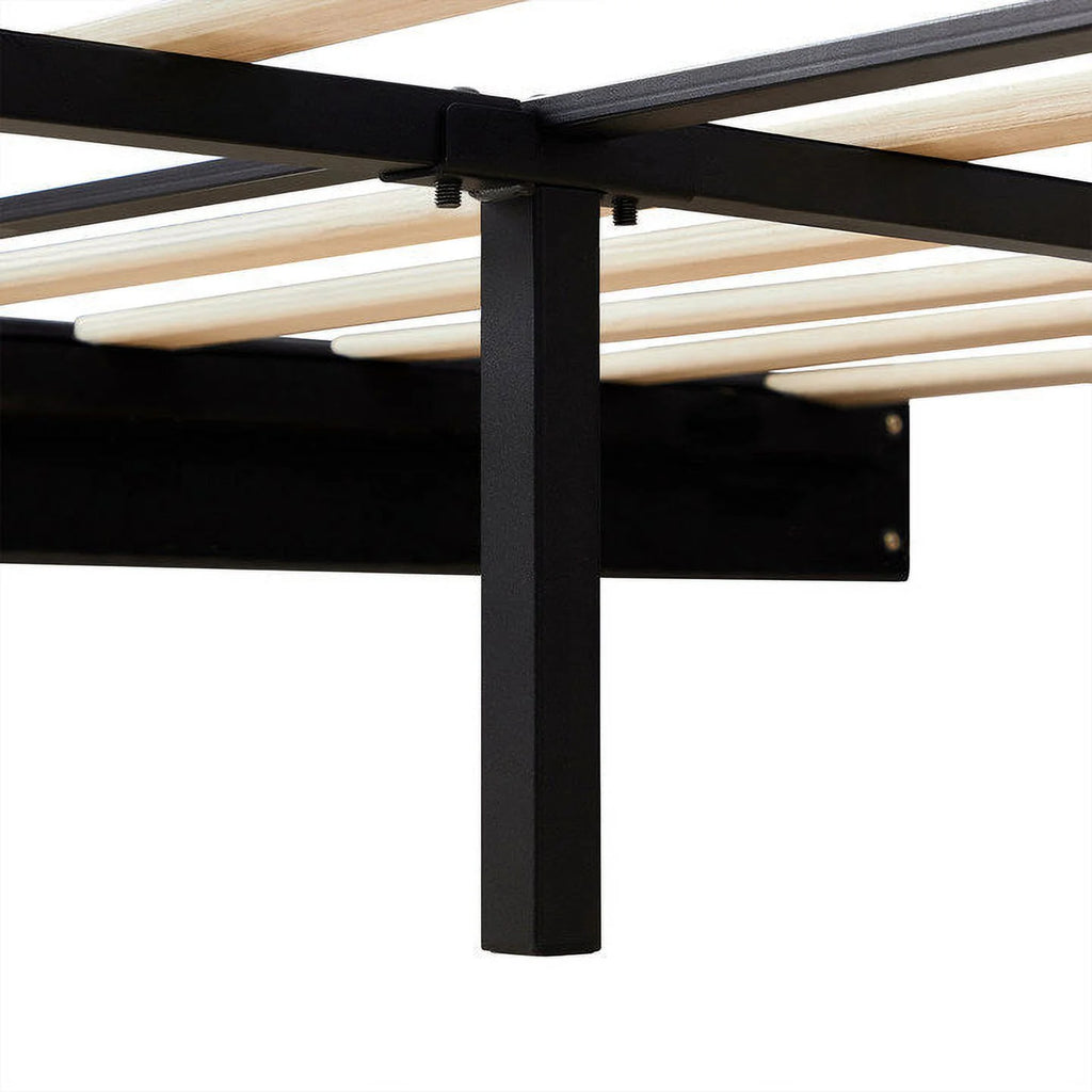 Full Size Platform Bed Frame Dark Gray G431329