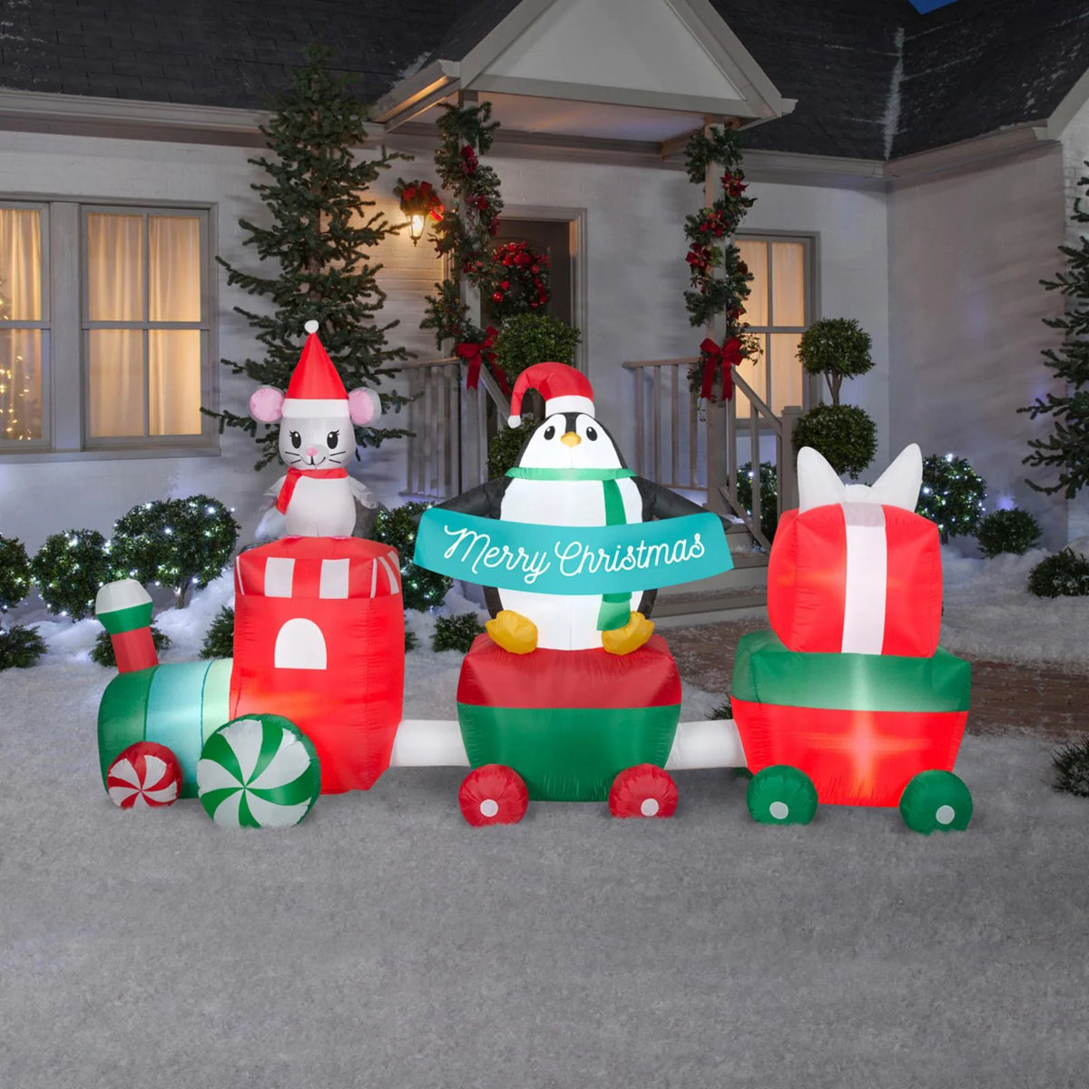 Christmas Train Outdoor Inflatable K9074