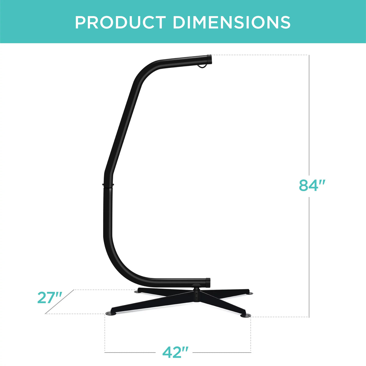 Metal Hanging Hammock C-Stand G991585
