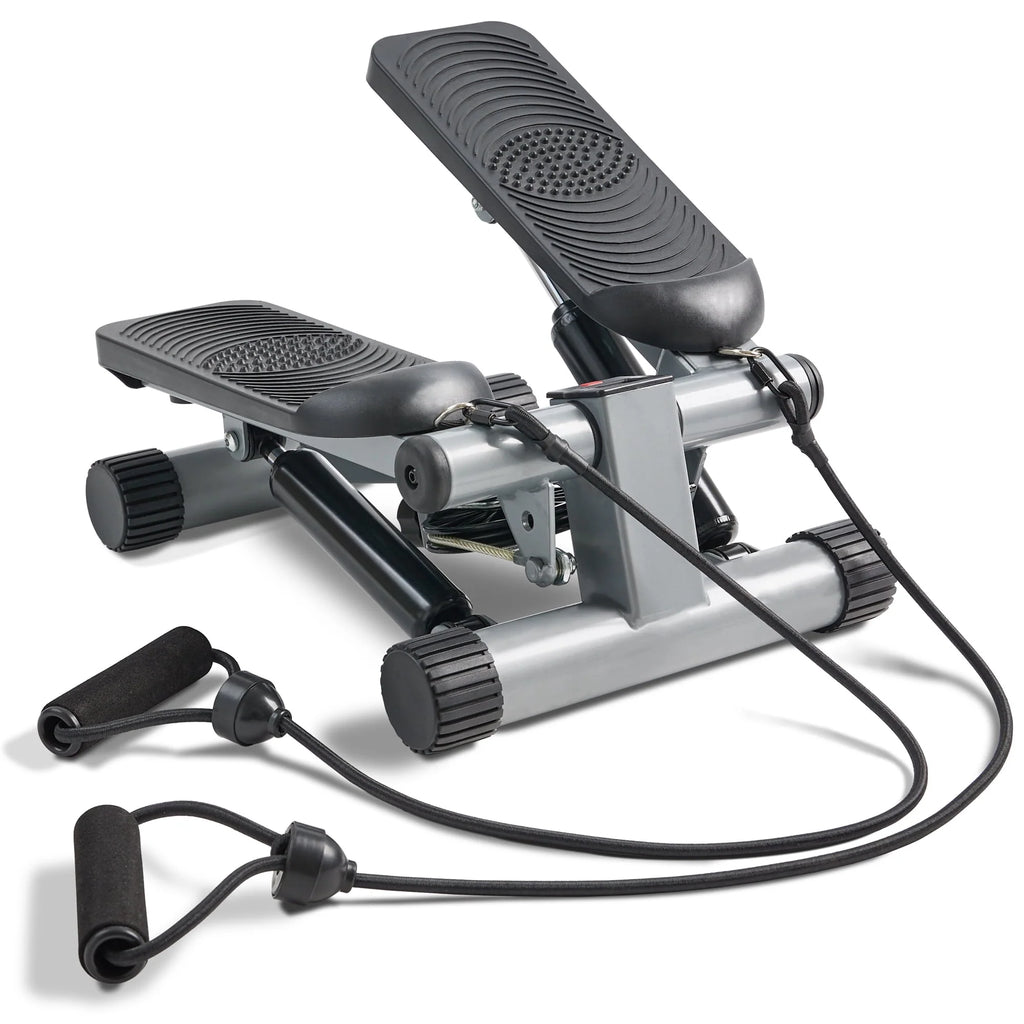 Mini Stepper Step Machine with Resistance Bands and LCD Monitor B458279