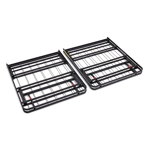 Black Twin Size Metal Platform Bed Frame with Storage I1758