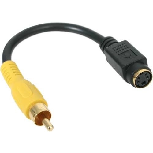S-Video to Composite Video Adapter Cable Q94046