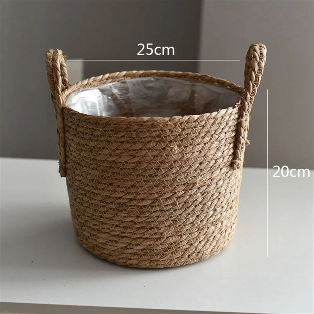 Seagrass Woven Planter Basket E471594