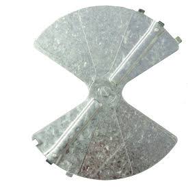 Galvanized Steel Radial Balancing Damper N92856
