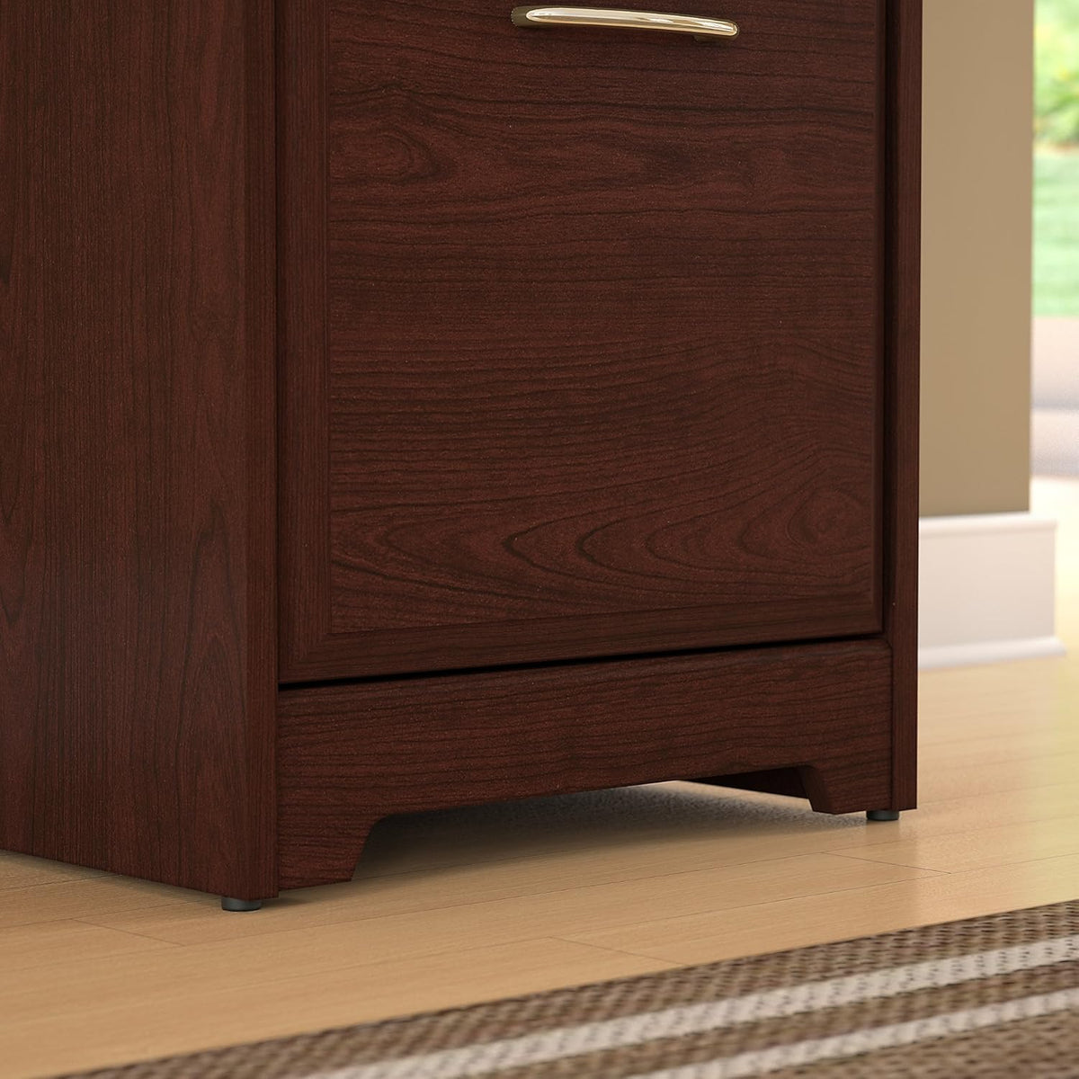 2 Drawer File Cabinet, Harvest Cherry B53946