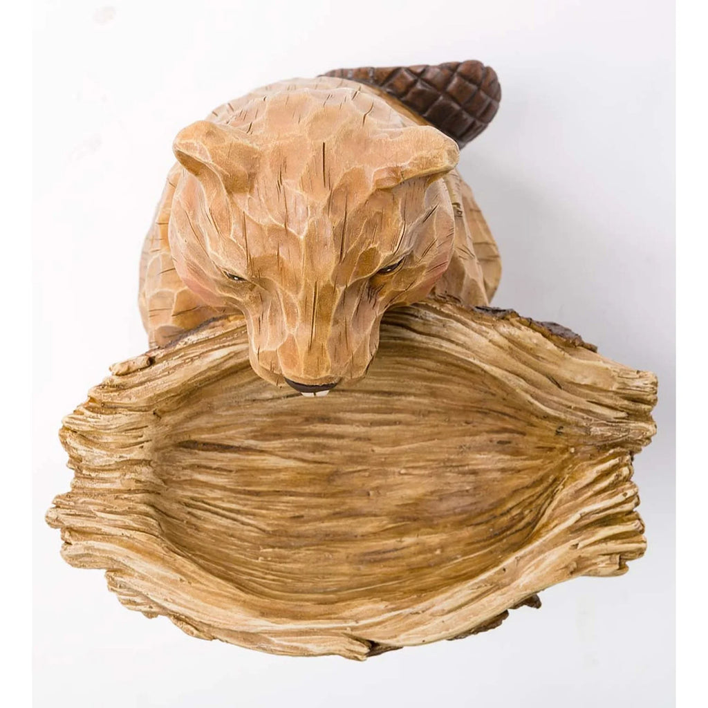Carved Resin Birdbath Z97748