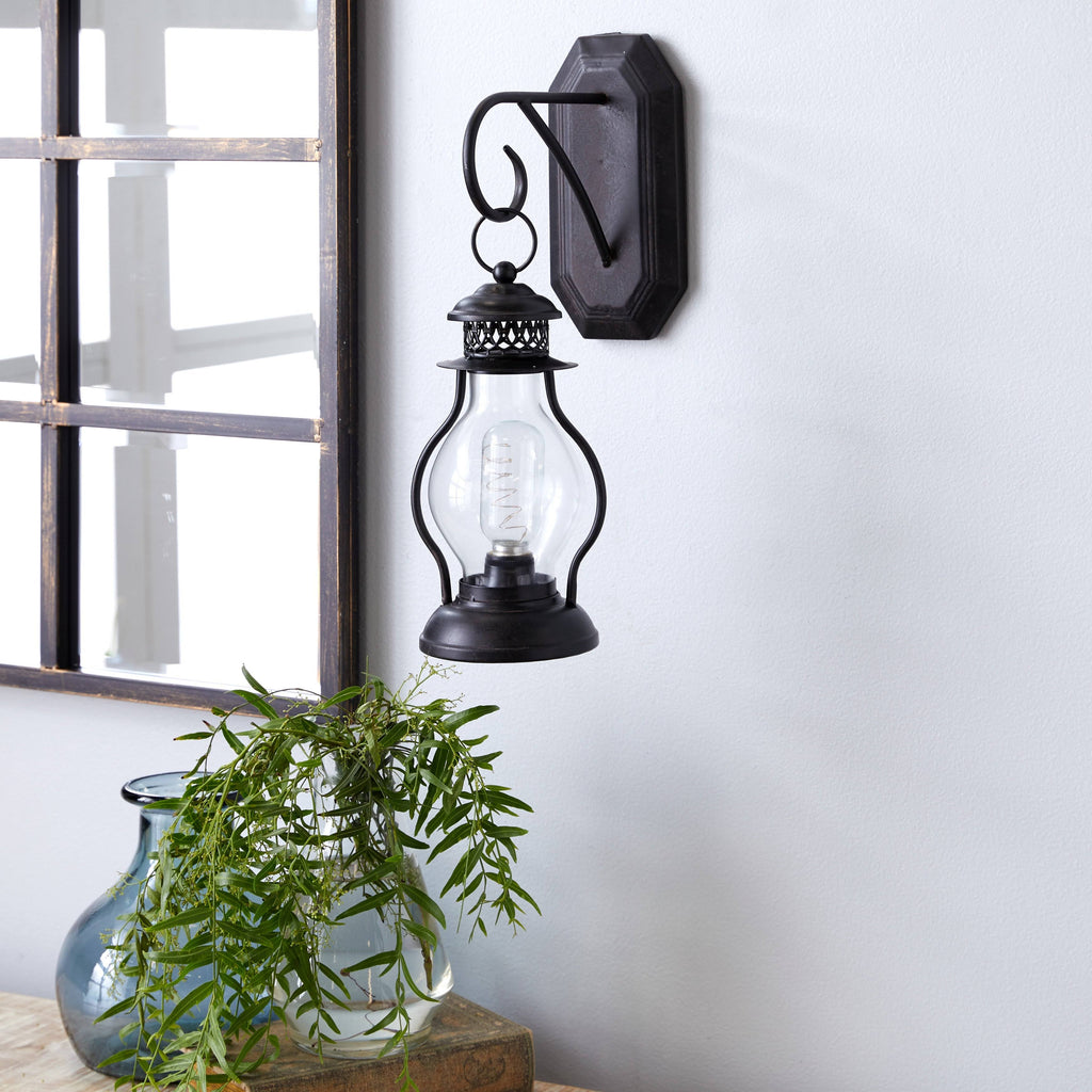 Black Iron Industrial Candlestick Holders A732604