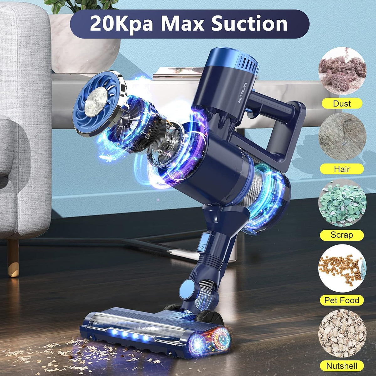 Cordless 4 in 1 Stick Vacuum Cleaner K282115