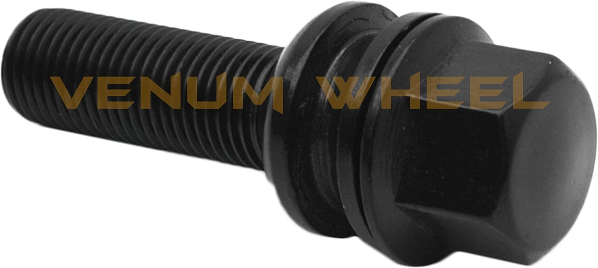 10 Pc Black Lug Bolts M14 X 1.5 I40029