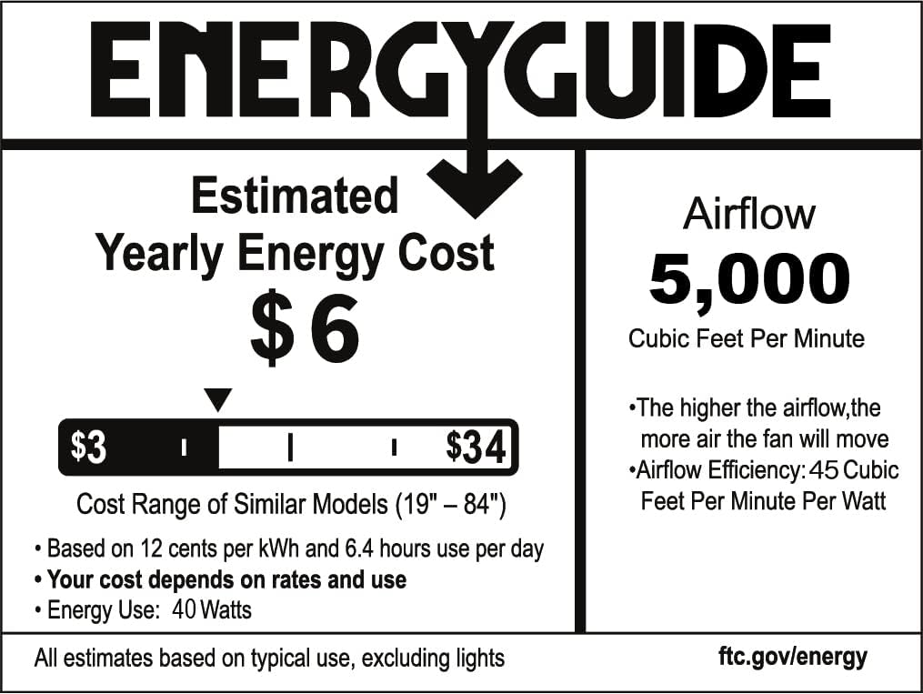 20'' Bladeless Ceiling Fan with Lights Remote Control S5628