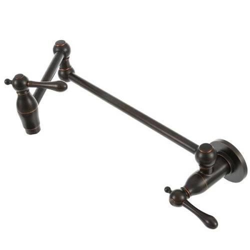 Mediterranean Bronze Wall Mounted Potfiller E292044