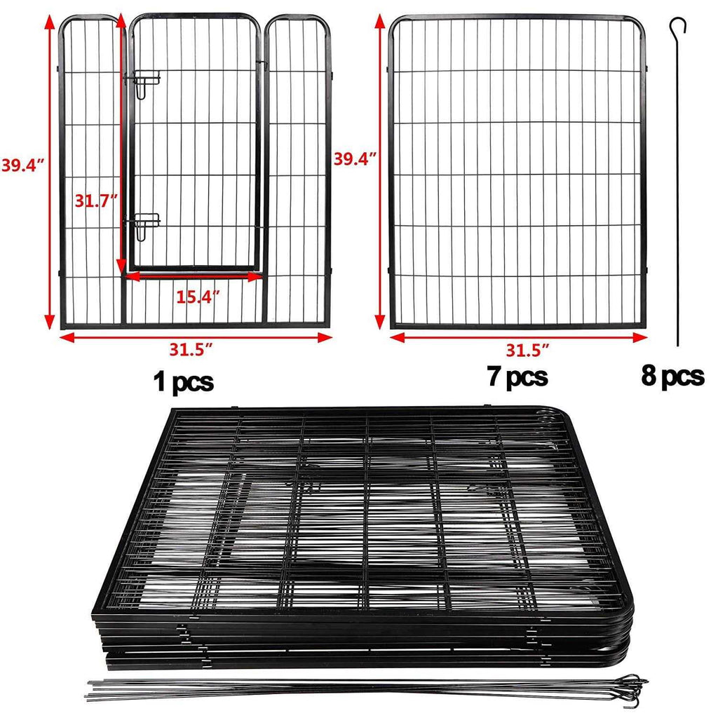 Foldable Metal Exercise Pen & Pet Playpen H469020