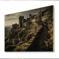 Natural Pine Wood Architecture Print S5513