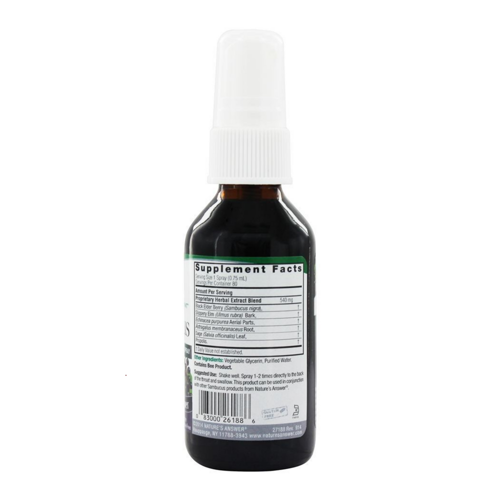 2 oz Black Elder Berry Extract Spray K76910