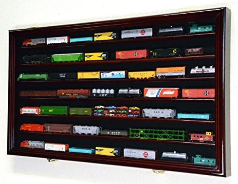 N Scale Train Display Case Cabinet Wall Rack C5408