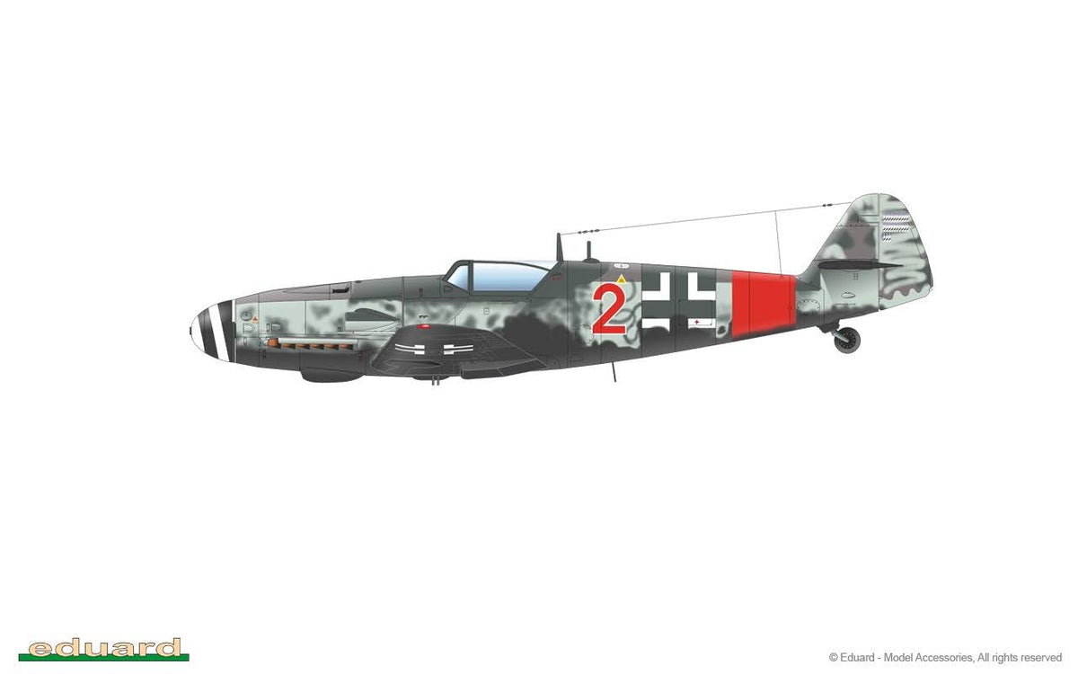 Messerschmitt Bf-109G-6/AS Kit V6663