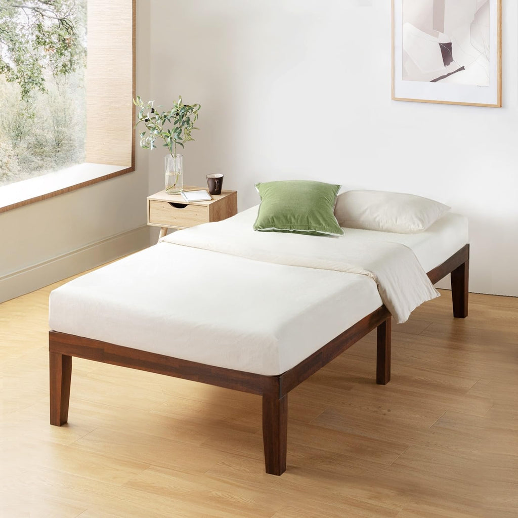 Solid Wood Platform Bed Frame - Twin G96179