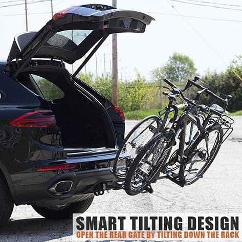 2-Bike Tray Style Hitch Mount Rack Carrier B910605