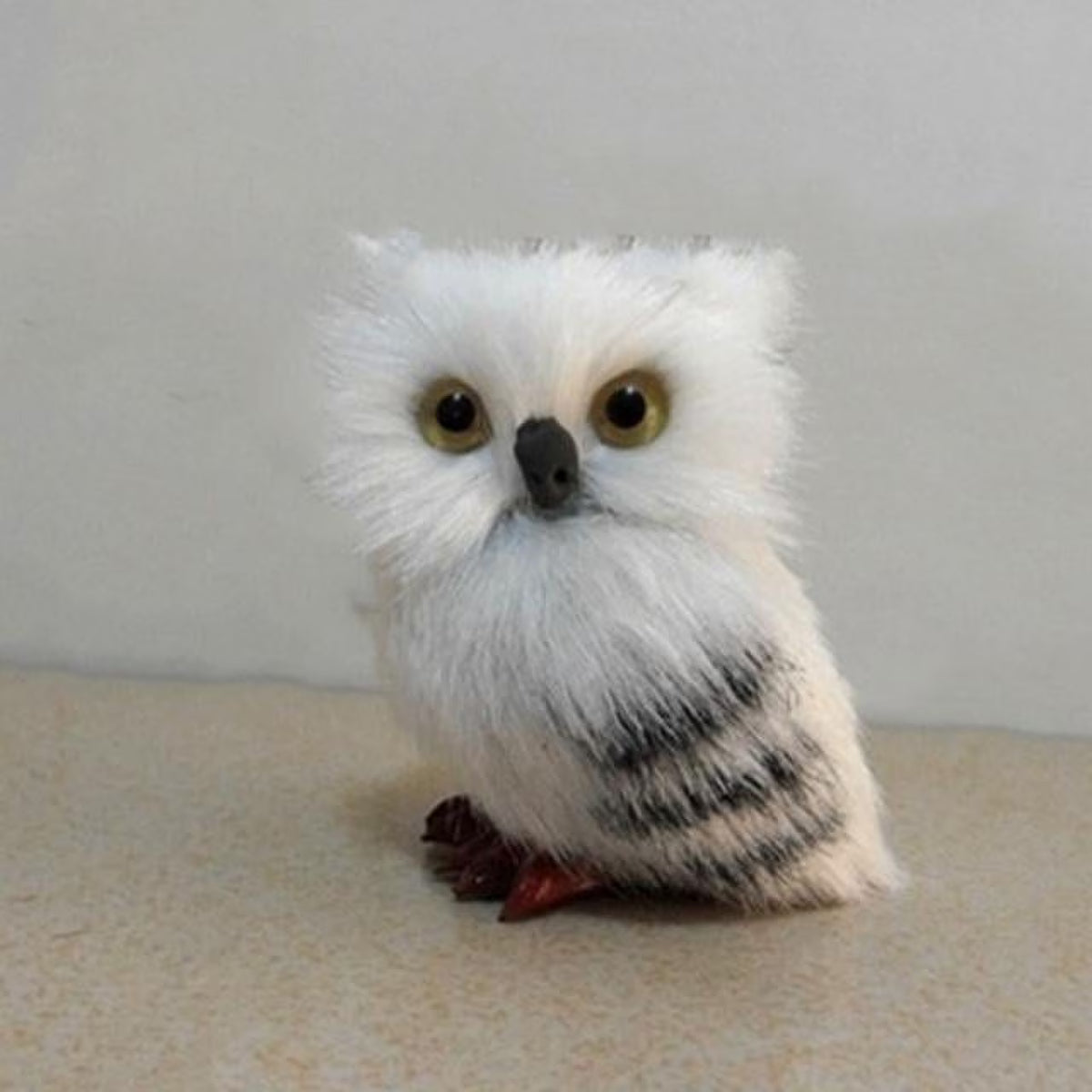 Owl Plush Toys Miniature Figurines X6109