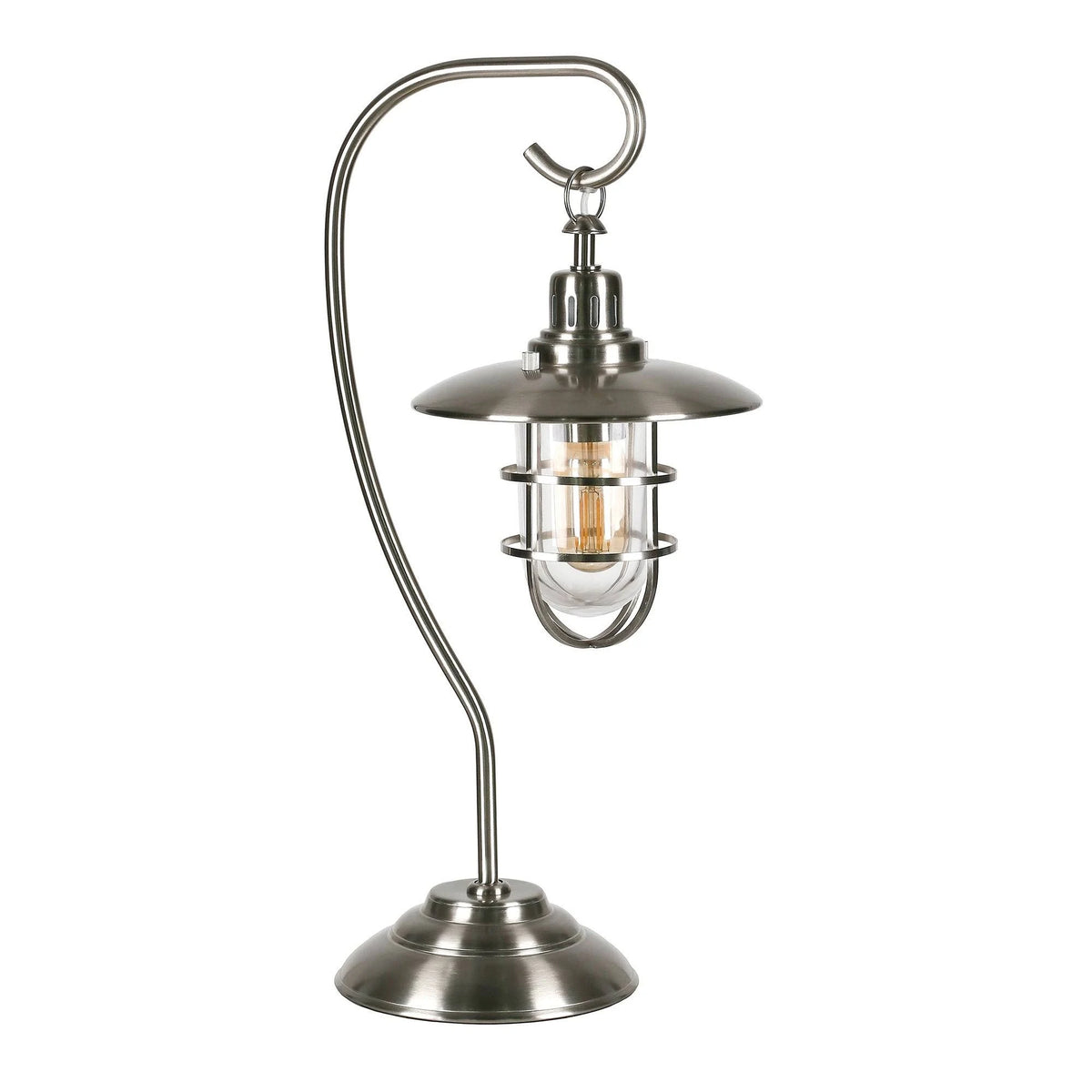 Blackened Bronze Lantern Lamp Y356
