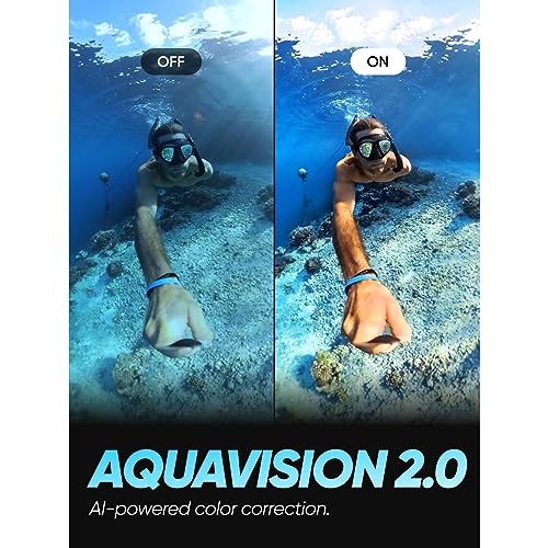 Waterproof 360 Action Camera with 48MP Sensors, 5.7K 360 Video E63807