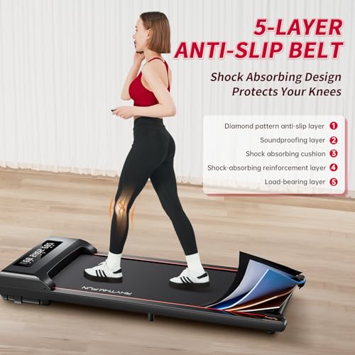 Walking Pad Treadmill with Remote Control S9741