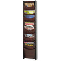 12-Pocket Wood Magazine Rack Z364602